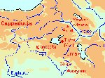 Map of eastern Anatolia. Design Jona Lendering.